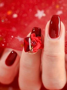 TWOING 12色套裝指甲藝術配件雕刻膠用品3d 4d模型雕刻泥塑料紫外線膠diy指甲油彩繪可拆卸3d浮雕膠 - 拼色 - 查看 10