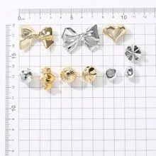 Contas Acrílicas Em Forma De Borboleta, Estilo De Metal De Imitação, Diy Telefone/corrente De Chave, Suprimentos De Fabricação De Joias