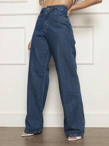 Women Jeans - Dark Wash - View 5
