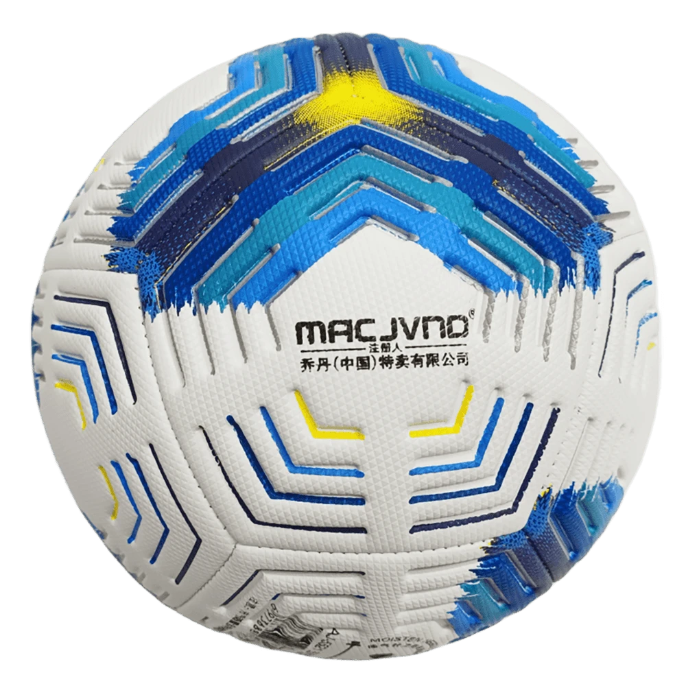 Train Like a Pro with This No. 5 PU Soccer Ball - Perfect for Adult Sports! - Blue - View 1