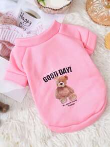 Fashionable Dog Clothes For Spring, Autumn, And Winter - Cute Pet Hoodie For Small Dogs And Cats: Teddy, Pomeranian, Etc.