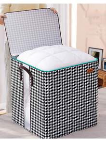 非織布製床上用品收納袋,能收納衣物和褲子,具有大容量,適用於家居整理 - 180升 - 1入 - 淺灰色 - 查看 6