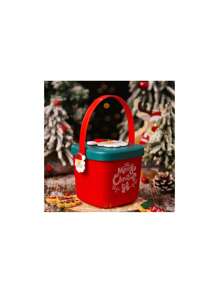 Christmas Gift Basket For Elderly - Green - View 5