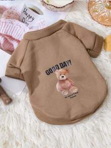 Fashionable Dog Clothes For Spring, Autumn, And Winter - Cute Pet Hoodie For Small Dogs And Cats: Teddy, Pomeranian, Etc.