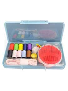 Set Kit De Costura De Bolsillo Portatil Equipo Básico Emergencias Viaje - Multicolor - Ver 7