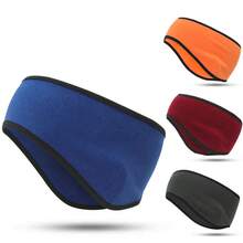 秋冬加厚護耳頭帶戶外運動跑步騎乘防風頭飾 - 深灰色 - 查看 2