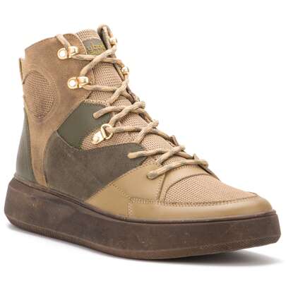 Hybrid Green Label Men's Globetrotter  Sneakers
