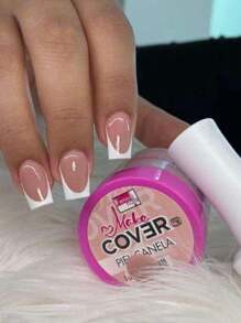 Piel Canela 1oz- Polvo Acrilico Make Cover 1 onza Fantasy Nails para aplicación de uñas esculturales y acrílico uso profesional - Caqui - Ver 4