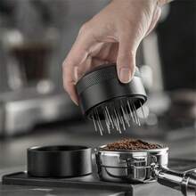 1 Máy Tính 51/53/58 Mm Cà Phê Khuấy Tam Giác Máy Khuấy Espresso WDT Phân Phối Dụng Cụ Inox Bột Cà Phê Khuấy kim Cà Phê - 51mm - Xem 3