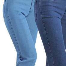 Pantalón Mezclilla Colombiano Levanta Pompas Para Mujer - Azul Marino - Ver 6