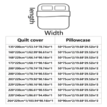 3入組純色被套套裝(不含床單和枕頭套) - 淺灰色 - 查看 5