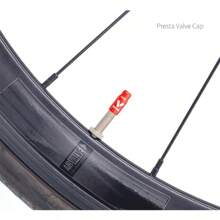 2入組鋁製單車輪胎氣閥蓋防塵膠嘴車/ Presta/ Schrader通用 輪胎氣嘴套/機車/汽車配件 - 彩色 - 查看 2