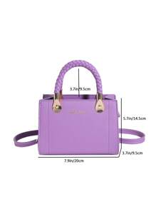 Bolso Versátil Para Niñas Ins, Nuevo Bolso Cuadrado Pequeño A La Moda, Bolso De Hombro Para Niños De 14 A 16 Años, Bolso Cruzado Retro Con Textura