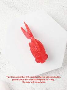 1pc Artificial Plastic Goldfish Simulation Fake Fish For Aquarium Decoration - Red - View 3