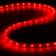 50/100/150/200ft Led Rope Light Strip Lights Waterproof Indoor Outdoor String Lighting Christmas Party Home Decor - Red - View 3
