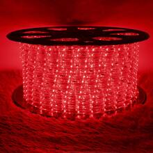 50/100/150/200ft Led Rope Light Strip Lights Waterproof Indoor Outdoor String Lighting Christmas Party Home Decor - Red - View 2