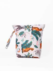 Bolso Para Guardar Pañales Para Bebé Al Salir - Multicolor - Ver 5
