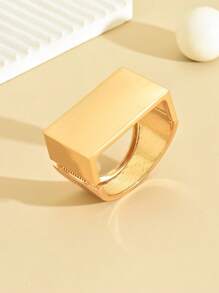 1 Pièce Bracelet Géométrique Stylé En Alliage De Zinc Avec Forme Carrée Et Circulaire, Style De Rue Et Haut De Gamme, Exagéré Et Minimaliste, Abstrait Et Vintage, Luxueux Et Élégant, Adapté Pour Les Trajets Quotidiens, Les Fêtes, Les Vacances Romantiques, La Photographie, Le Showroom, Les Événements D'affaires Et Personnels, Chic, Magnifique, Haut De Gamme, Mignon, Également Adapté Pour Les Rendez-vous De Couples