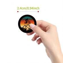 500 cái/cuộn Xe đạp Hình dán Với 10 Phim hoạt hình dễ thương Thẩm mỹ Nhà thiết kế , Tự dính Phong kín Văn phòng phẩm Thẻ Phong thư , Thích hợp Đối với Sổ lưu niệm , Hoàn hảo Sự lựa chọn Đối với Trẻ em , Thanh thiếu niên Cung cấp cho buổi tiệc Và Động cơ thúc đẩy - Nhiều màu - Xem 2