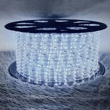 50/100/150/200ft Led Rope Light Strip Lights Waterproof Indoor Outdoor String Lighting Christmas Party Home Decor - Cool White - View 3