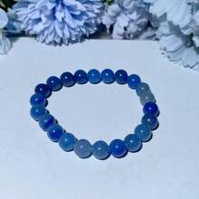1入 能量藍東陵晶石手鍊,適合女性日常佩戴 - 藍色 - 查看 5