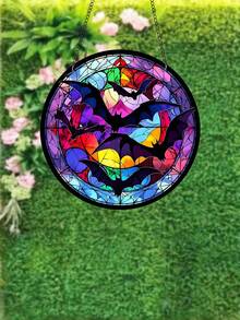 1 Miếng Hình con dơi Dreamcatcher Đồ trang trí - Màu xanh lam - Xem 3