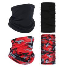 1 Miếng Ngoài trời Thể thao Kem chống nắng Mặt nạ , Balaclava Nam Khăn mặt , Mùa hè Sự bảo vệ Giường đôi Mặt Bảo vệ cổ Xe máy Lụa băng Đầu Che phủ , Cưỡi Thiết bị , Thoáng khí Cưỡi Cái cổ Che phủ , Đa chức năng Thể thao Khăn trùm đầu - màu đen - Xem 5