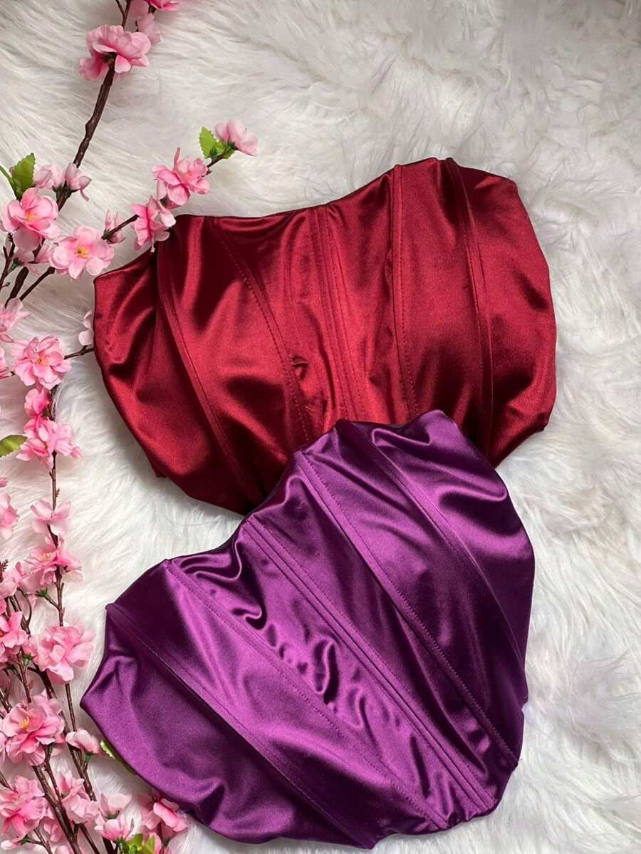 Women Tank Tops & Camis - Màu Đỏ Sâu - Xem 1