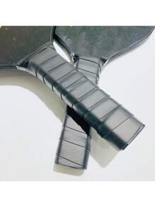 Profession Carbon Fiber Pickleball Paddles Set, Graphite Surface Racket, 2 Rackets 4 Balls 1 Storage Bag Set - Green - View 5