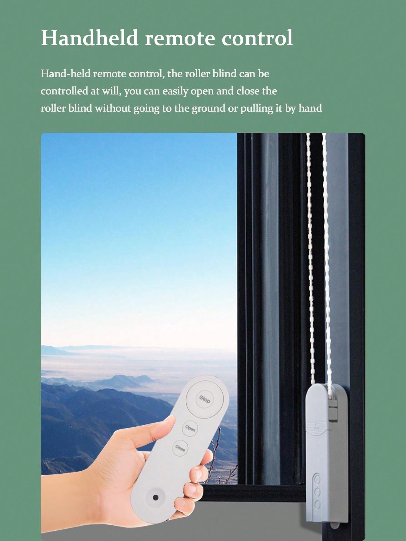 1 PCS Electric Blinds, Smart Electric Blinds, Tuya APP Remote Control