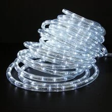 50/100/150/200ft Led Rope Light Strip Lights Waterproof Indoor Outdoor String Lighting Christmas Party Home Decor - Cool White - View 2