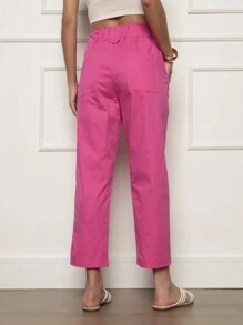 Women Pants - Màu Hồng Tươi - Xem 5