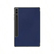 1 个蓝色保护壳适用于三星 Galaxy Tab S9 FE 10.9 英寸 2023 X510 X516B X516 翻盖支架保护套适用于 Tab S9 FE Plus 12.4 英寸 X610 X616 平板电脑智能保护壳 S9 11 英寸 X710 X716B/X716U Tab S9+/Plus 12.4 英寸 X810 X816B/X818U 轻质三折防摔皮套 - 藍色的 - 查看 4