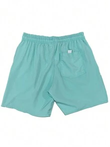 Men Shorts - Mint Green - View 2