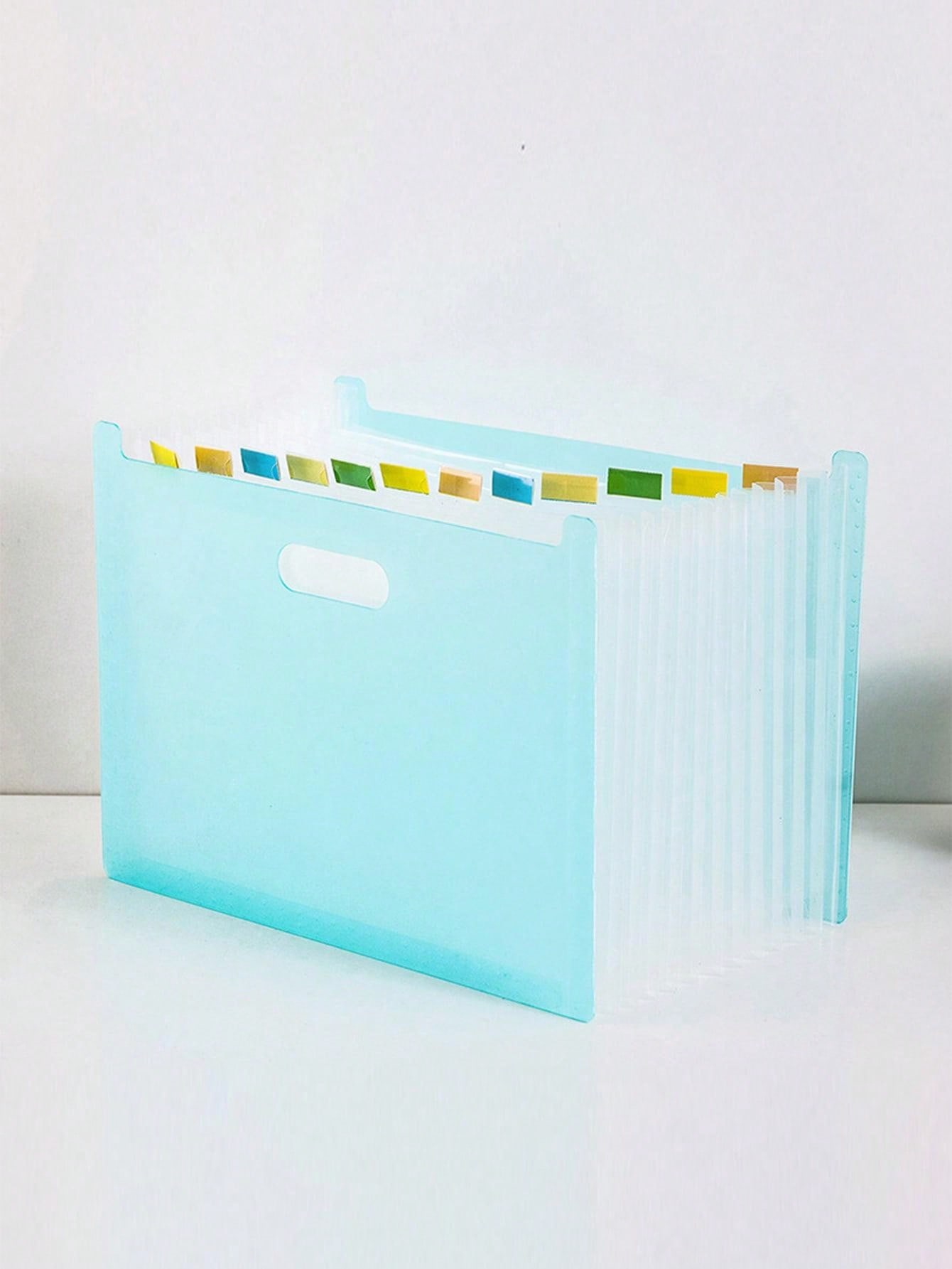 13pocket Vertical Expanding Accordion File Folder Pouch, Single Pack