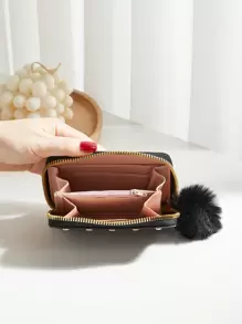 Women's Handbag/Clutch Coin For Women Wallet Purse Wallet Small Wallet - Black - View 5