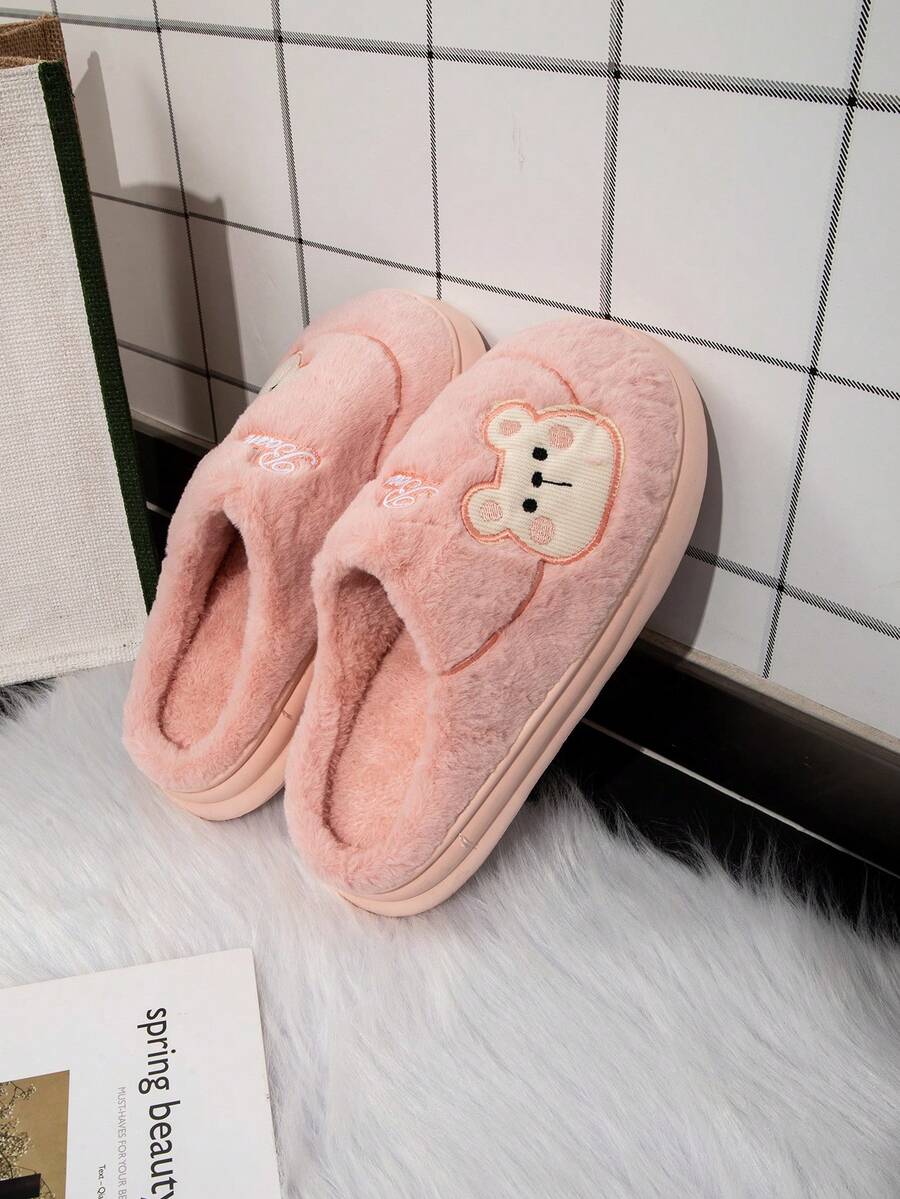 女士輕便室內拖鞋,秋冬季節,溫暖可愛的eva拖鞋