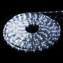 50/100/150/200ft Led Rope Light Strip Lights Waterproof Indoor Outdoor String Lighting Christmas Party Home Decor - Cool White - View 1
