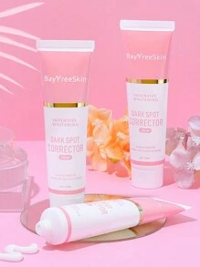 美白保濕霜,用於遮蓋皮膚,提亮膚色,強化美白和去斑效果,均勻膚色,保濕肌膚,適用於全天使用作為身體乳液