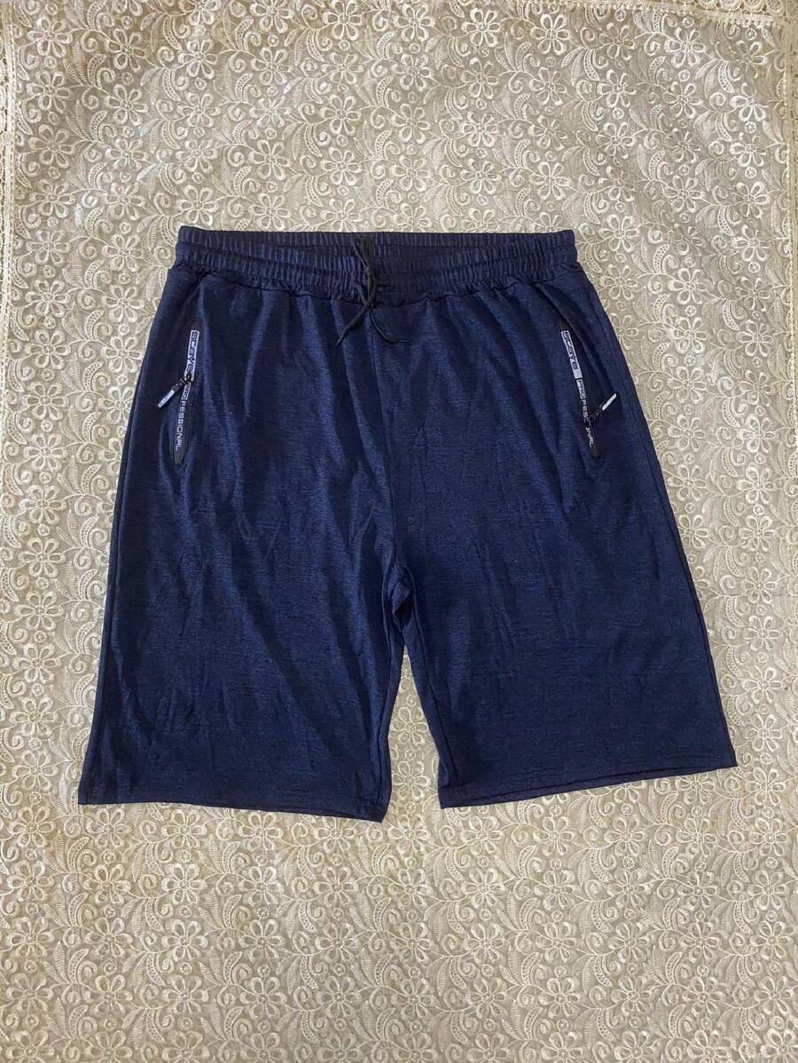 Men Plus Size Shorts - azul real - Ver 1