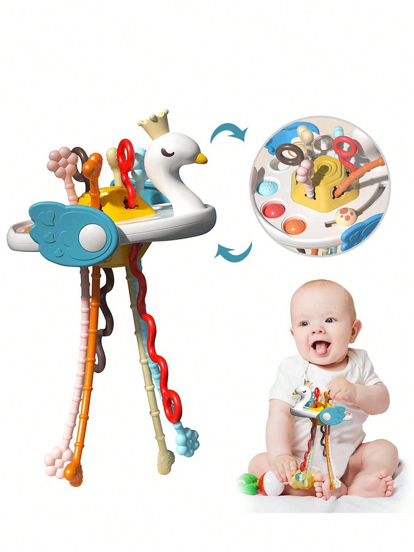 Montessori Toys For 13 Year Old Toddlers, Sensory Toys, Swan Shaped