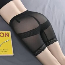 女士高腰控腹內衣,塑身與產後恢復,並具有提臀效果的塑身腰封復古束腰器 - 黑色 - 查看 2