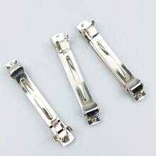 10 pièces Pinces à cheveux triple dent antidérapantes, pinces à griffes décontractées, barrettes à cheveux, accessoires scolaires