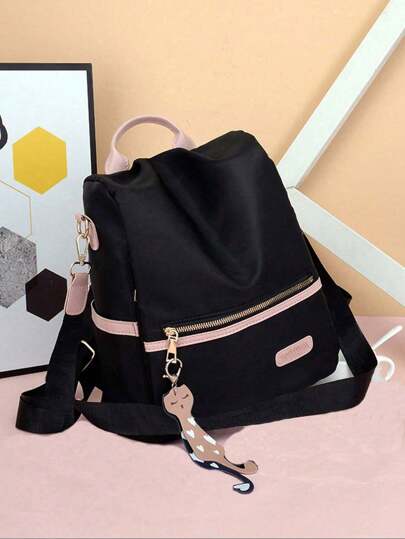 新時尚女士背包，防盜大容量休閒手提包，多功能肩背包，適用於約會和旅行學校背包，校園書包，經典，休閒，適用於青少女女大學生，戶外，旅行，外出，返校，假期，學校背包，大容量，可攜式，筆電間隔，適用於青少女女大學生，男孩和男人，大學，小學，中學，高中，工作，商務，通勤，戶外，旅行，外出