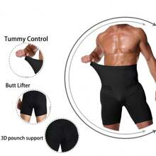 Girdle Briefs For Men's Inguinal Hernia Men's Buttock Shaping Underwear Man With Buttock Lifter Waist Briefs