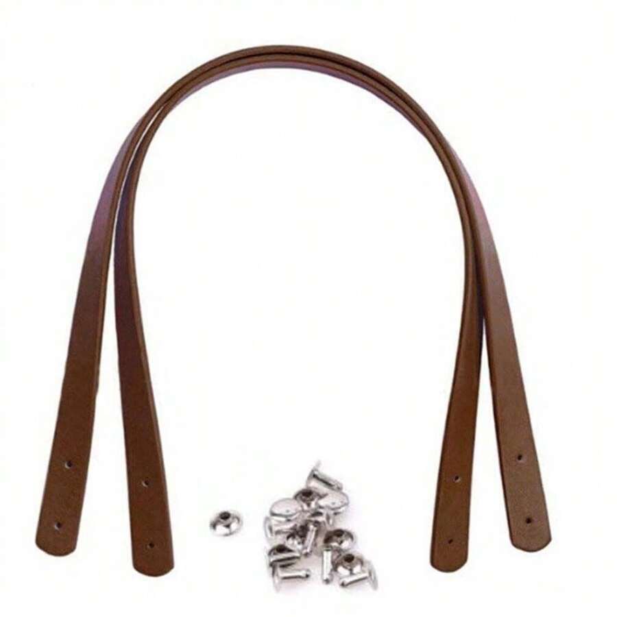 60cm PU Skóra Torby naramienne Pasek Kobiety Torba Uchwyty DIY Wymiana Uchwyt Dla Torebka  Torba na pasku Akcesoria Uchwyt Pasek Zespół muzyczny Gorący - Kawowy brązowy - Zobacz 1