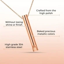 1 pieza/Set de 4 piezas Collar de respiración para ansiedad y estrés, dispositivo Calmigo de relajación para meditación, herramienta de respiración profunda para ataque de pánico, regalo de alivio de meditación para hombres y mujeres