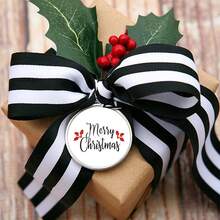 500 Pcs/Roll Merry Christmas Sticker For Package Seal Labels - White - View 4