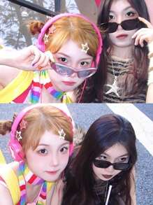 30 件 Y2K 糖果色随机混合光泽可爱树脂彩色迷你发夹发夹刘海夹装饰发饰适合女士，适合日常装扮搭配发夹爪夹发夹发夹发夹发夹，学校用品，大学秋冬度假装女士