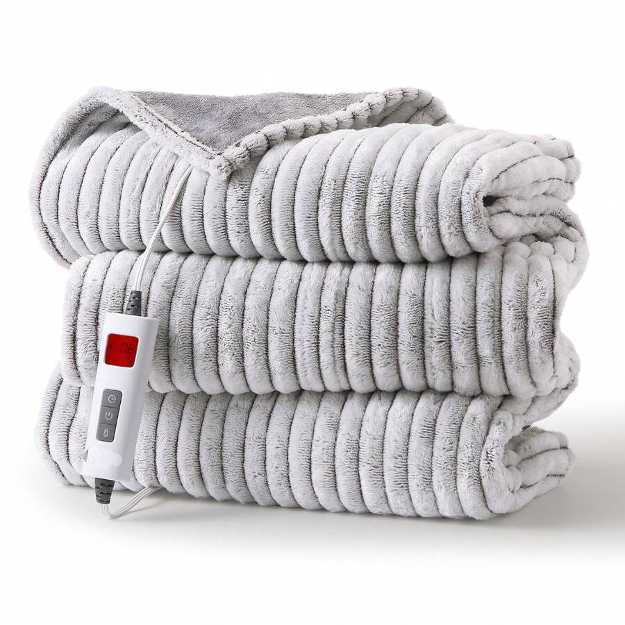 Electric Blankets & Throws - Grey - View 1